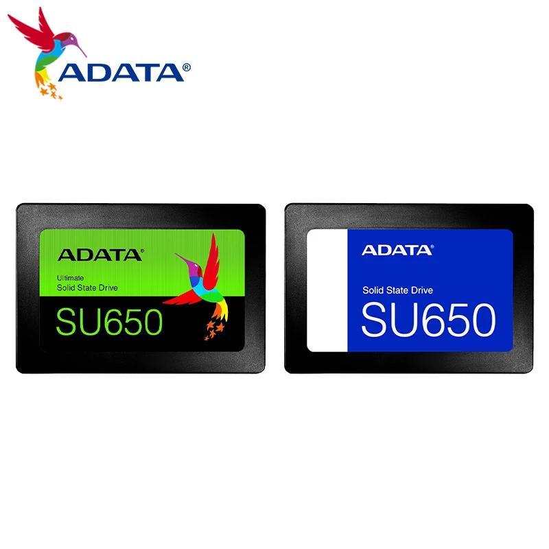 ADATA SU650 SSD SATA3.0  520 MB/s SSD, 256GB 512GB 100%, ũž ƮϿ   ָ Ʈ ̺ SATA SSD
